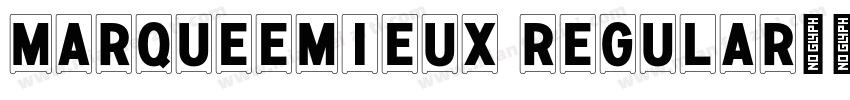 MarqueeMieux Regular字体转换
